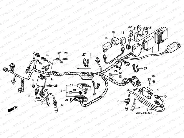 F-29 WIRING HARNESS