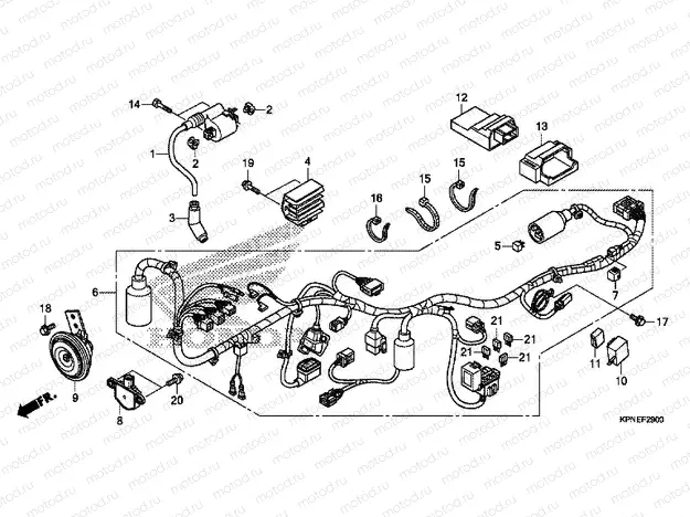 F-29 WIRING HARNESS