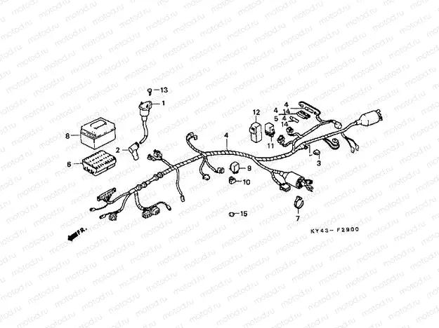 F-29 WIRING HARNESS