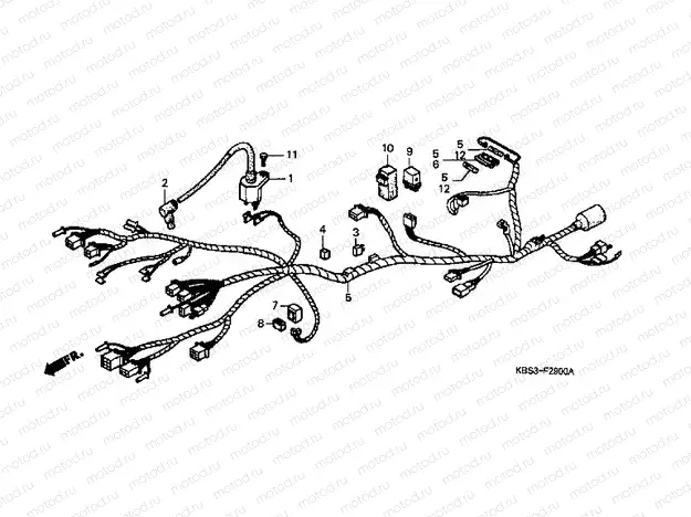 F-29 WIRING HARNESS