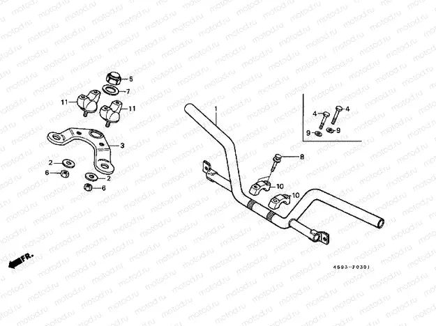 F-3-1 TIE ROD PIPE / UPPER BRIDGE (2)