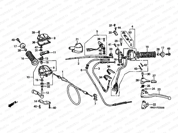 F-3 HANDLE SWITCH (S)