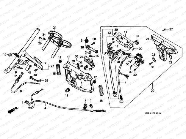 F-3 STEERING HANDLE