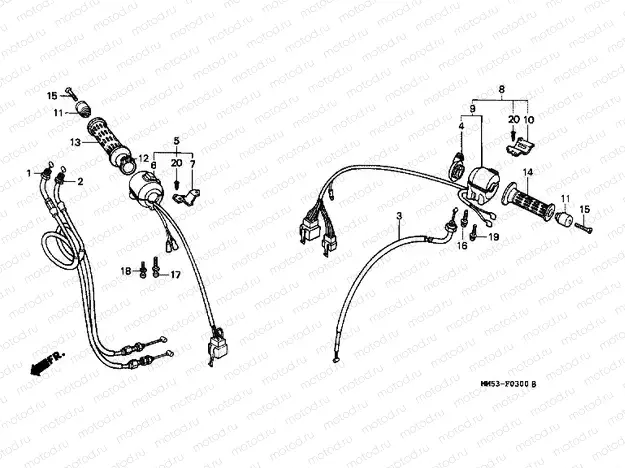 F-3 SWITCH / CABLE