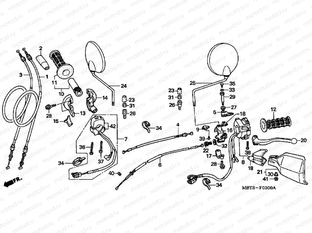 F-3 SWITCH / CABLE / LEVER