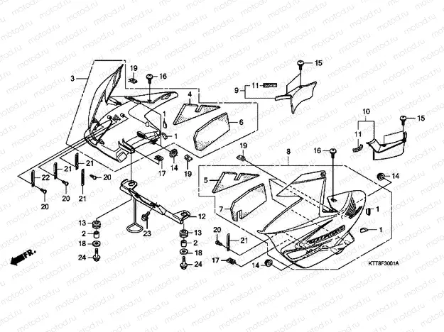 F-30-1 FRONT SIDE FRAME