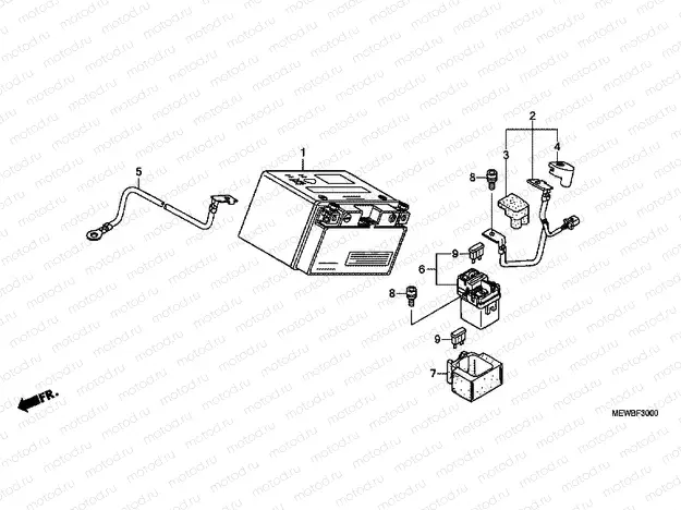 F-30 BATTERY
