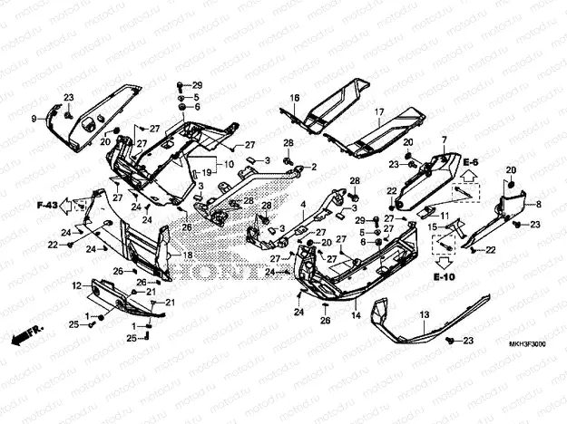 F-30 FLOOR STEP