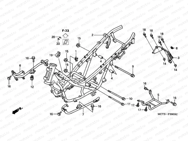 F-30 FRAME BODY
