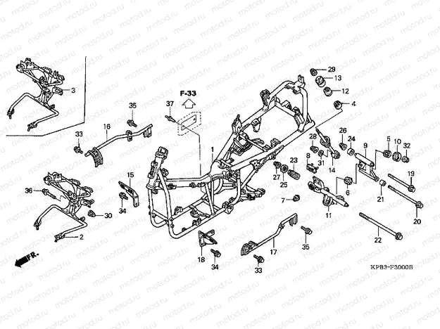 F-30 FRAME HOUSING