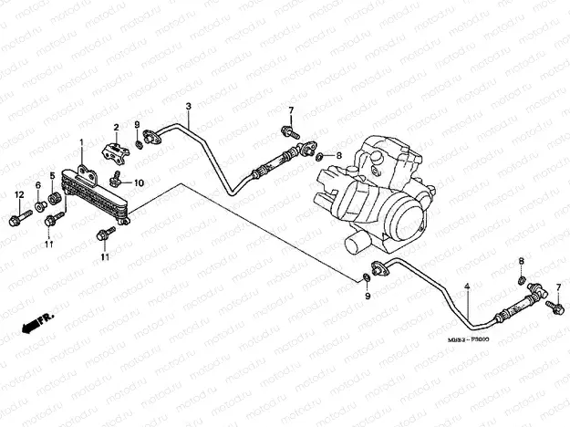 F-30 OIL COOLER