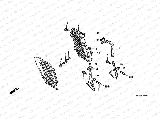 F-30 OIL COOLER