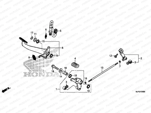 F-30 PEDAL