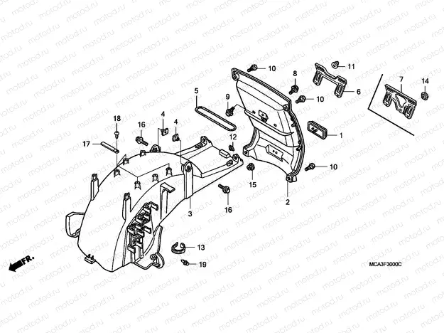 F-30 REAR FENDER (1)
