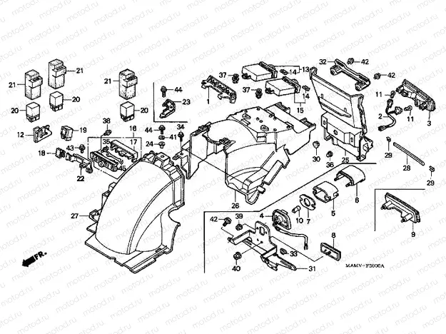 F-30 REAR FENDER