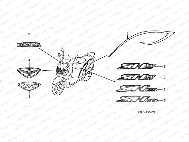 F-30 SIGN / STRIP