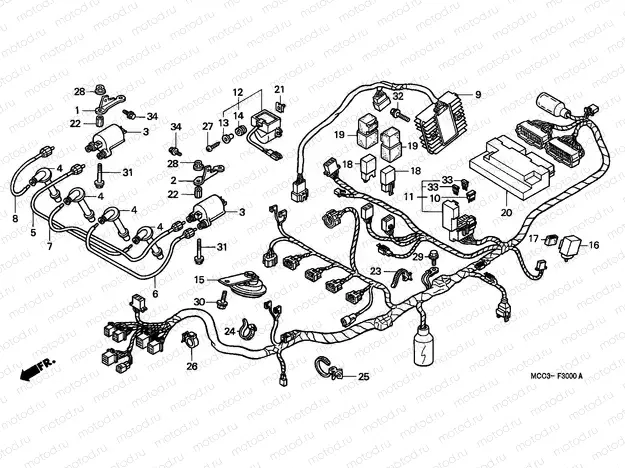 F-30 WIRE HARNESS