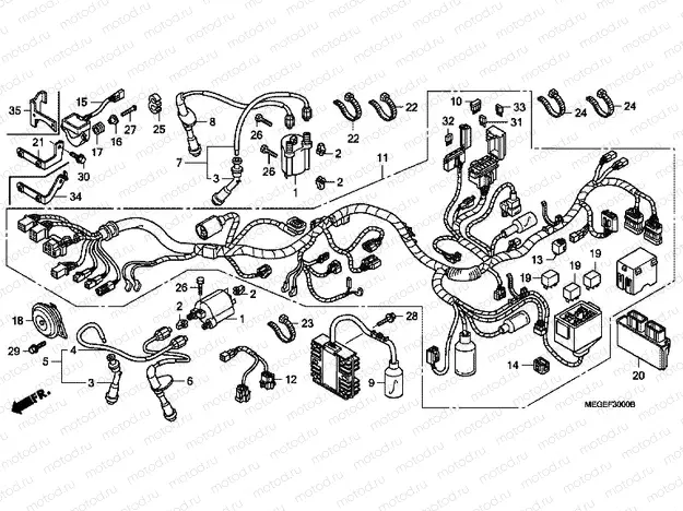 F-30 WIRING HARNESS