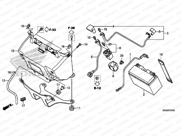 F-31 BATTERY