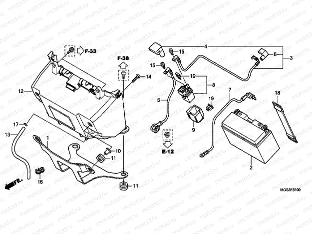 F-31 BATTERY