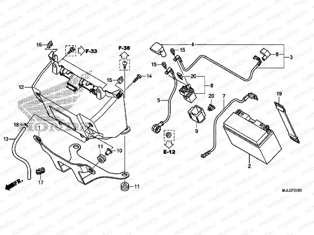 F-31 BATTERY