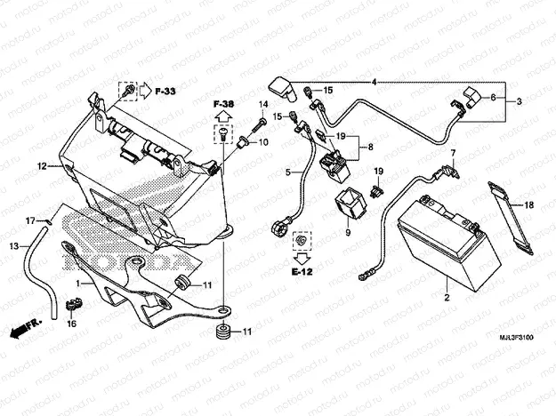 F-31 BATTERY