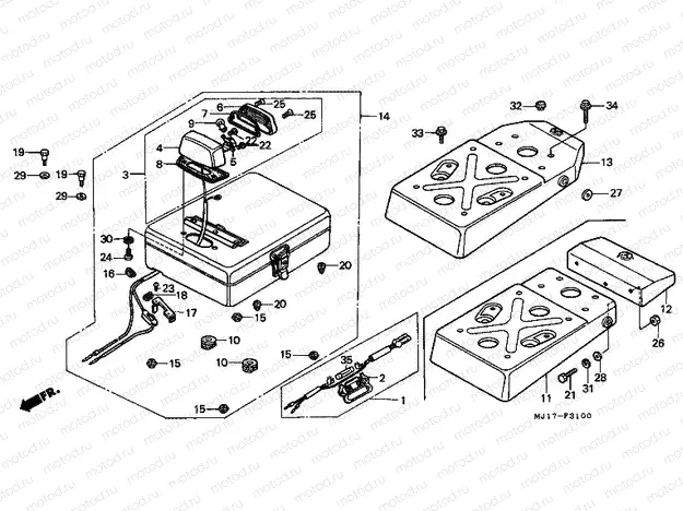 F-31 BRIEF BOX / TRUNK