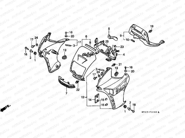 F-31 ENGINE HOUSING