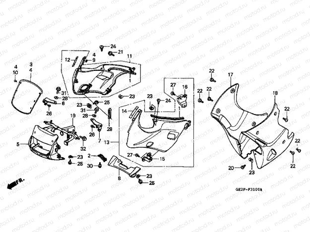 F-31 ENGINE HOUSING