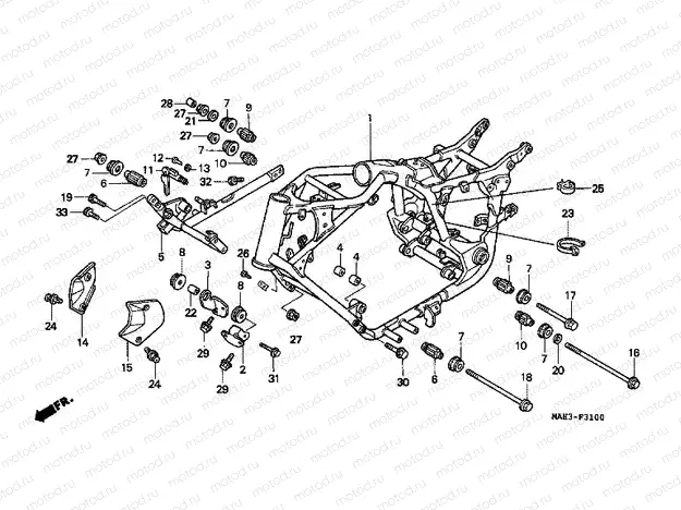 F-31 FRAME HOUSING