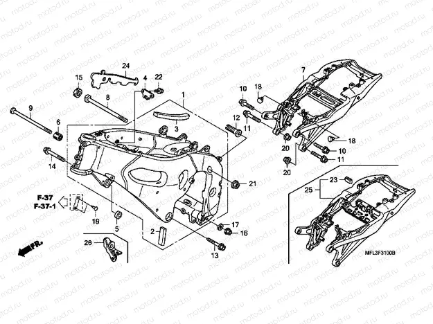F-31 FRAME HOUSING