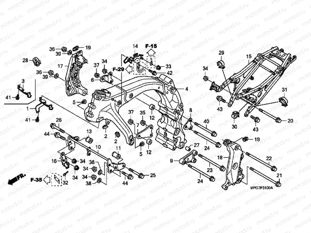 F-31 FRAME HOUSING