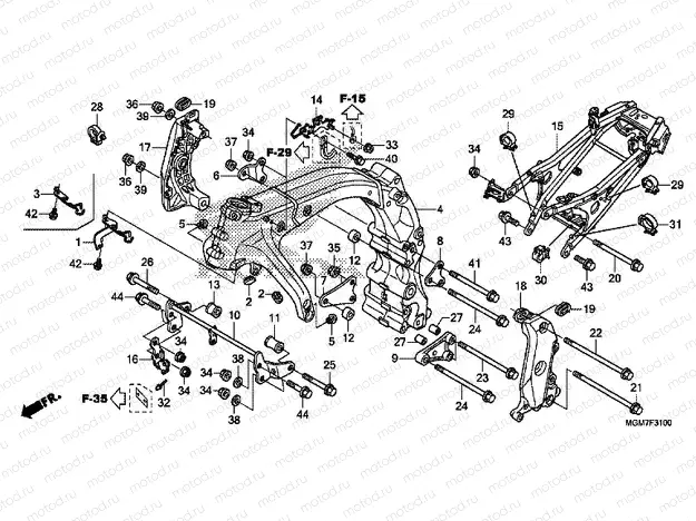 F-31 FRAME HOUSING