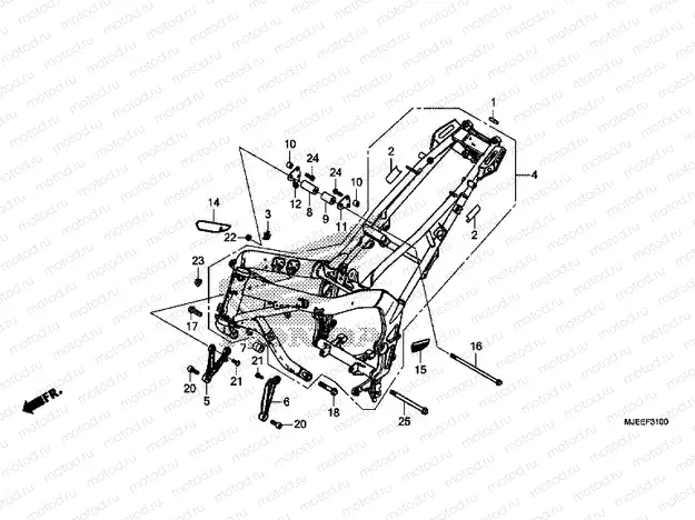 F-31 FRAME HOUSING