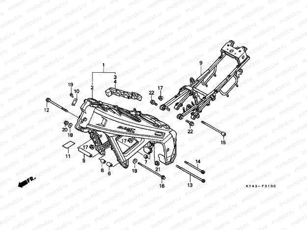 F-31 FRAME HOUSING