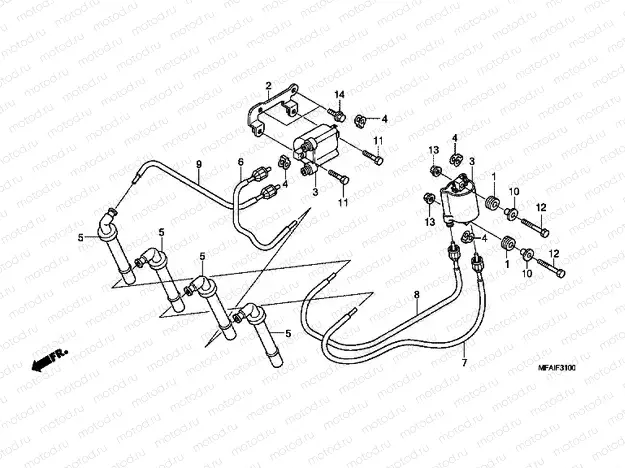 F-31 IGNITION COIL