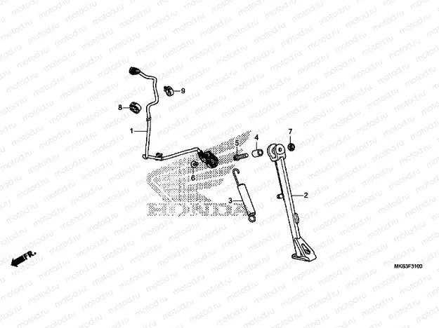 F-31 SIDE STAND