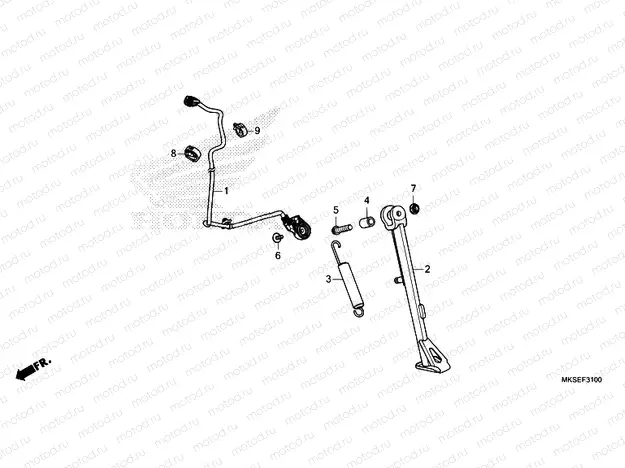 F-31 SIDE STAND