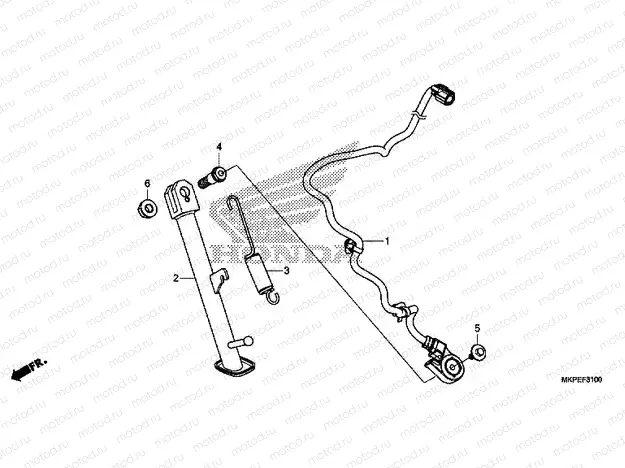 F-31 SIDE STAND