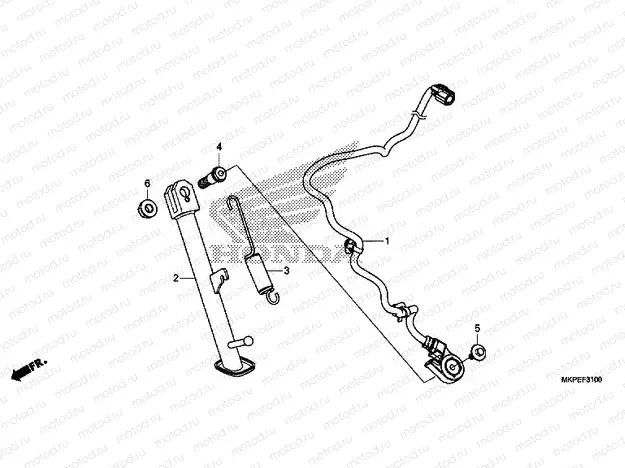 F-31 SIDE STAND
