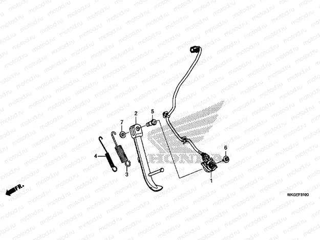 F-31 SIDE STAND