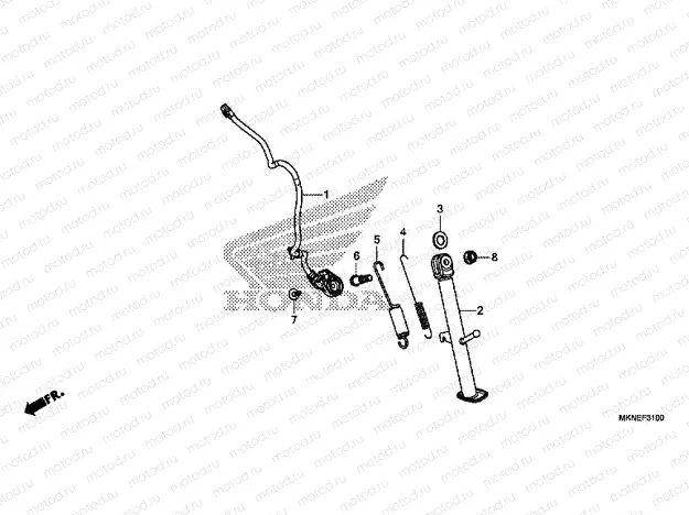 F-31 SIDE STAND