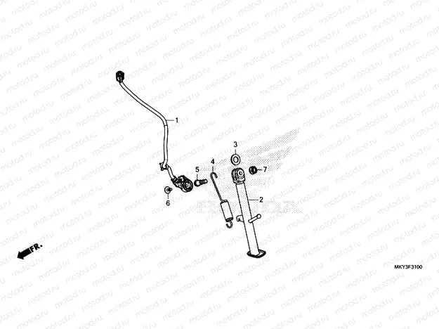 F-31 SIDE STAND