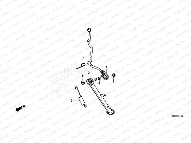 F-31 SIDE STAND