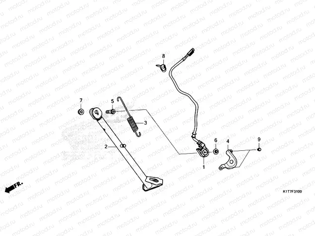 F-31 SIDE STAND
