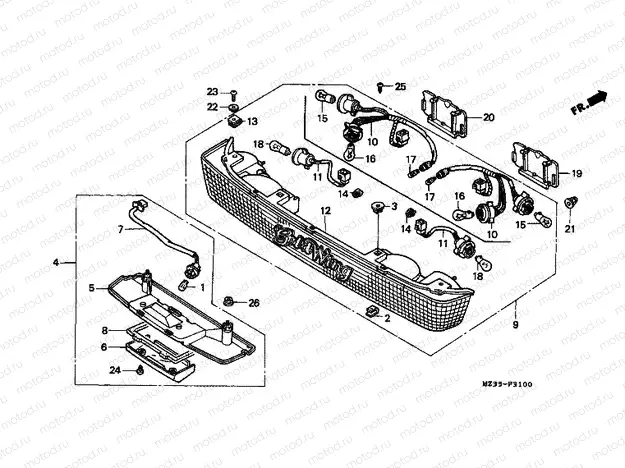 F-31 TRUNK LIGHT