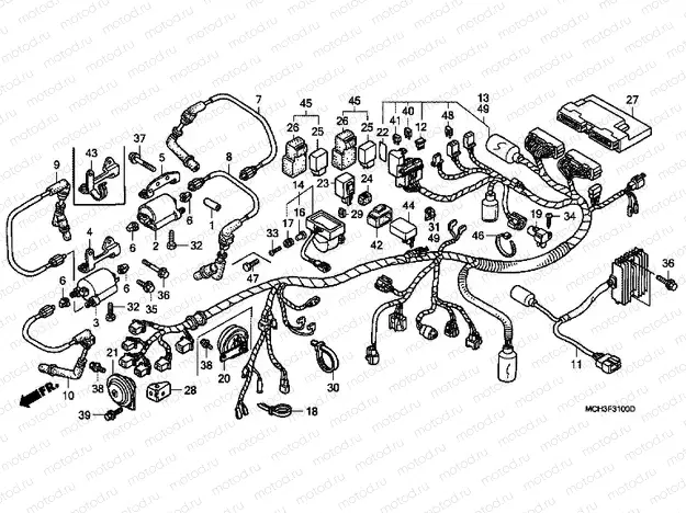F-31 WIRING HARNESS