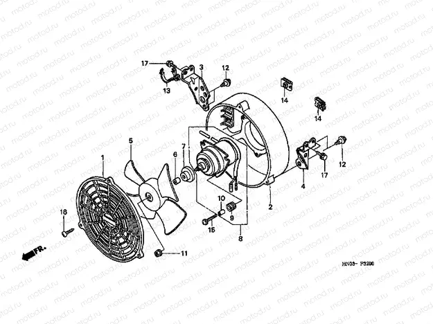 F-32 COOLING FAN