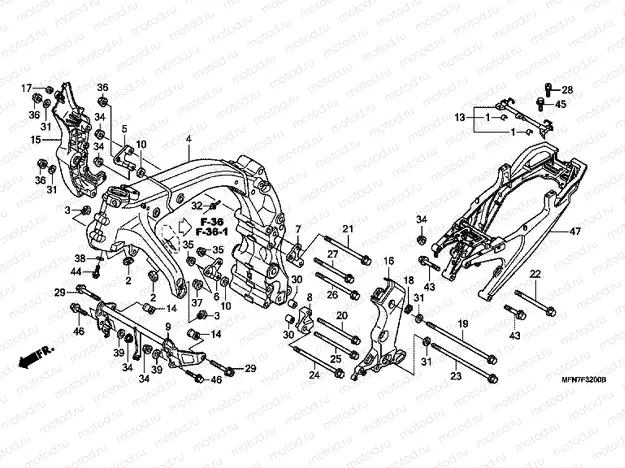 F-32 FRAME HOUSING