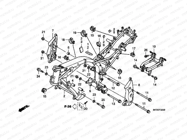 F-32 FRAME HOUSING